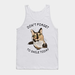 Don't forget to smile today Tank Top